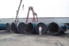 美國(guó)客戶國(guó)際公司蒸汽間接膠鞋硫化罐